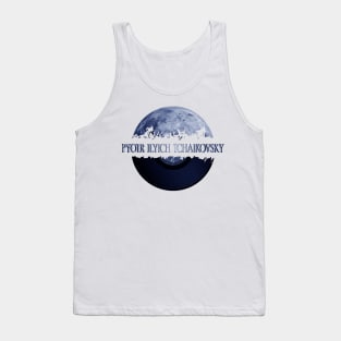 Pyotr Ilyich Tchaikovsky blue moon vinyl Tank Top